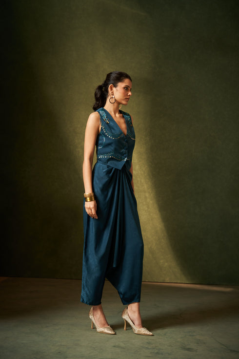 Coord set with dhoti pant